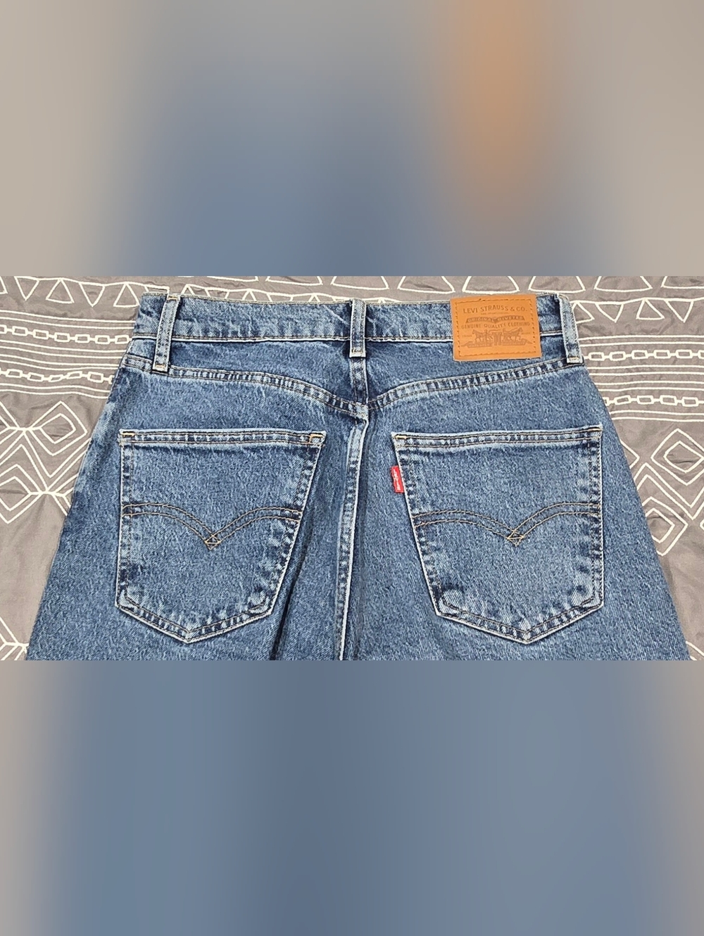 Levis 70s High Slim Straight Leg Jeans Size 27 - Picture 4 of 7